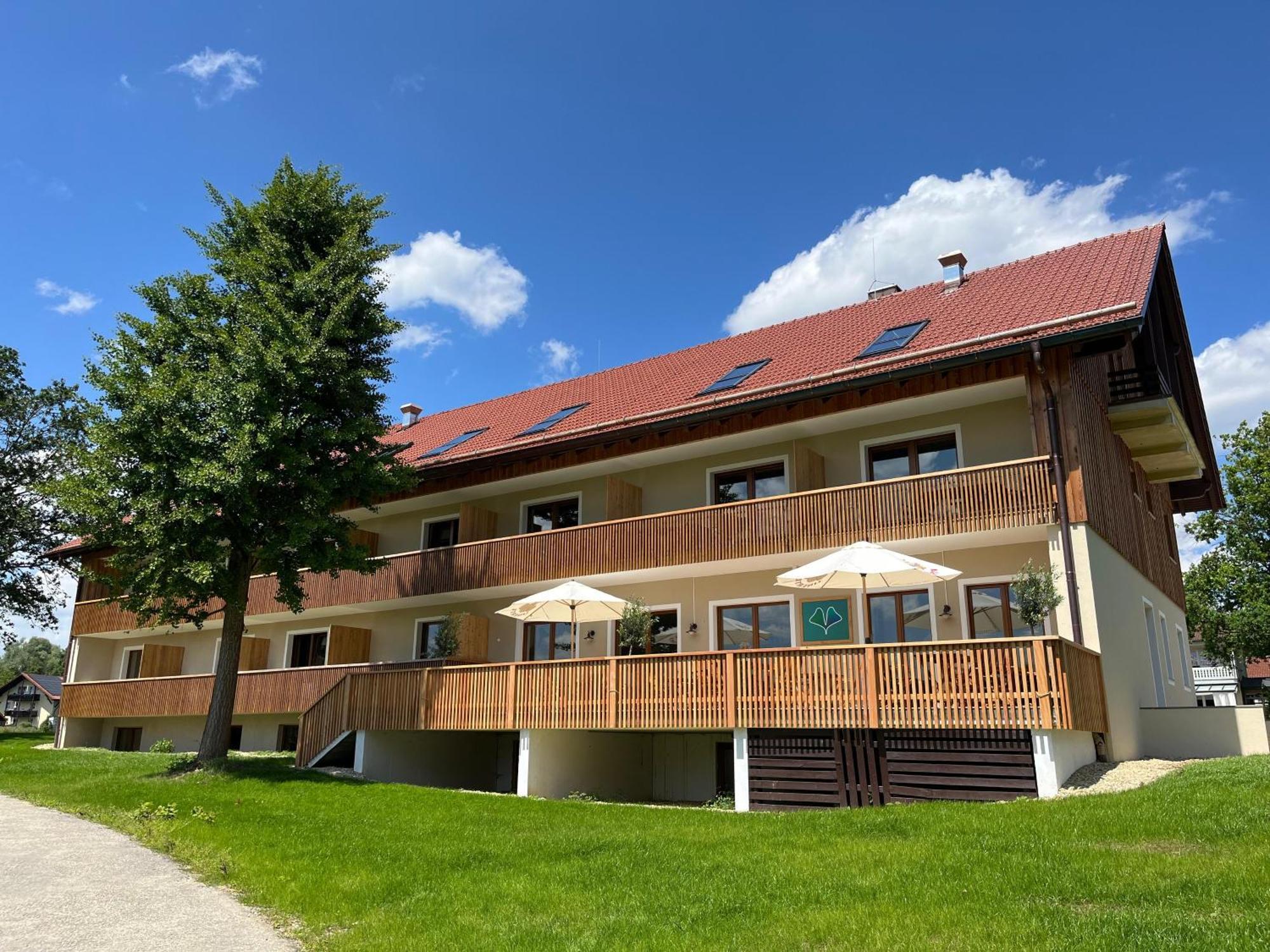 Chalet An Der Brunnader - Ihr Perfekter Rueckzugsort In Der Bayerischen Toskana Bad Birnbach Luaran gambar